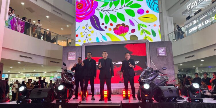 Semakin Berkelas, New Honda PCX160 Resmi Mengaspal di Sumsel