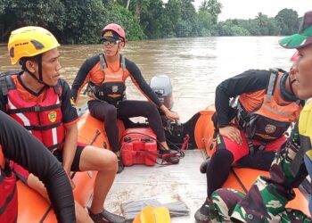 Petani Hanyut di Sungai Komering saat Hendak Jemput Istri