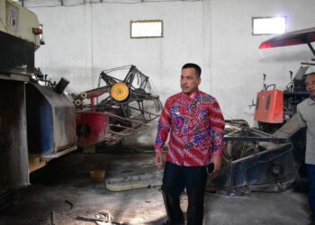 Alsintan Mangkrak, Wabup OKI Minta Evaluasi Total