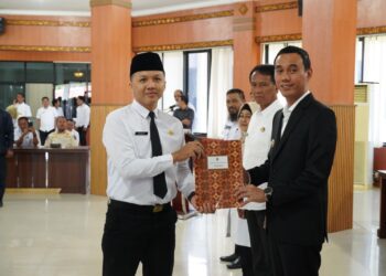 OKI Menjadi Kabupaten Tercepat Serahkan SK CPNS