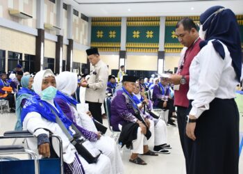 Embarkasi Palembang Telah Berangkatkan 1.109 Jemaah Haji