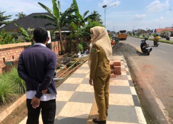 Ratusan Bollard Trotoar di Palembang Raib Dicuri!